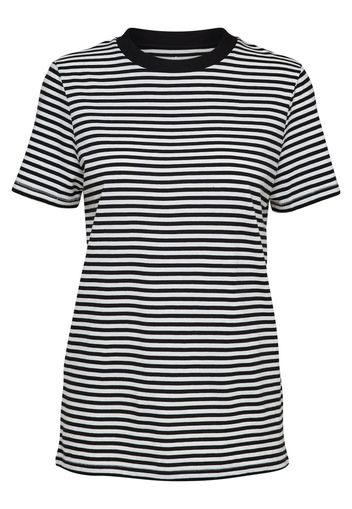 SELECTED FEMME Maglietta 'SFMy Perfect Tee'  nero / bianco