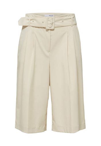 SELECTED FEMME Pantaloni con pieghe 'SLFLUISA-RITA'  stucco