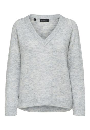 SELECTED FEMME Pullover 'SLFLULU'  grigio chiaro