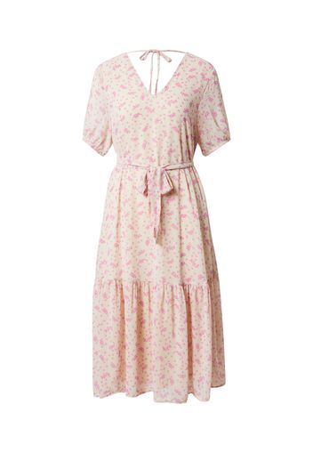 SELECTED FEMME Abito 'Sina'  crema / fucsia