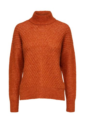 SELECTED FEMME Pullover 'Sif Sisse'  cognac