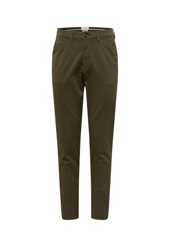 SELECTED HOMME Pantaloni chino 'Miles'  verde scuro