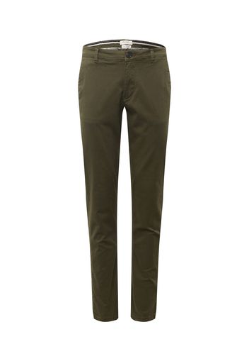 SELECTED HOMME Pantaloni chino  verde scuro