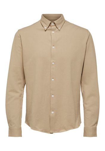 SELECTED HOMME Camicia 'Oliver'  beige