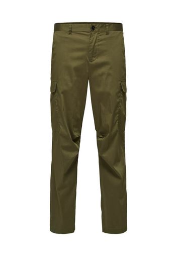 SELECTED HOMME Pantaloni cargo  verde