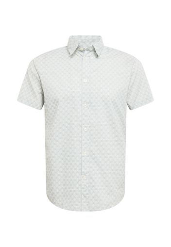 SELECTED HOMME Camicia  grigio chiaro / bianco / blu chiaro