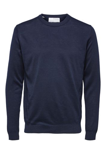 SELECTED HOMME Pullover 'Town'  blu notte