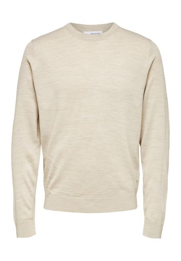 SELECTED HOMME Pullover 'Town'  bianco