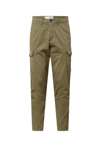 SELECTED HOMME Pantaloni cargo  verde