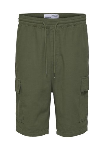 SELECTED HOMME Pantaloni cargo 'PORTLAND'  oliva