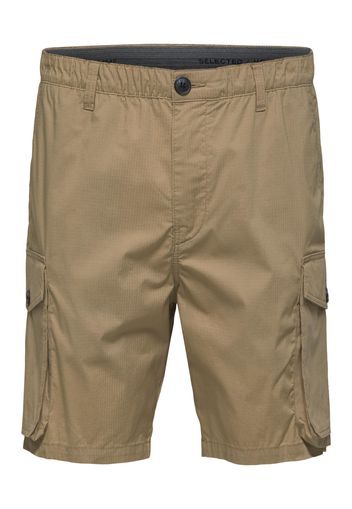 SELECTED HOMME Pantaloni cargo  marrone chiaro