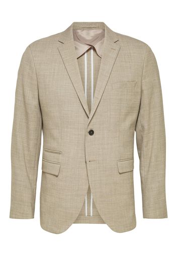 SELECTED HOMME Giacca da completo  bianco lana / beige sfumato