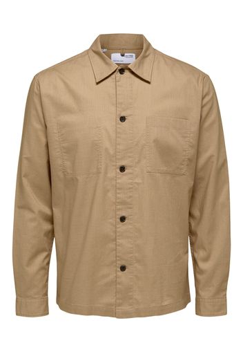 SELECTED HOMME Camicia  marrone chiaro