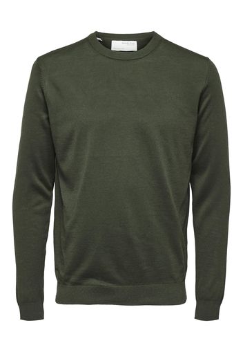 SELECTED HOMME Pullover 'Town'  verde scuro