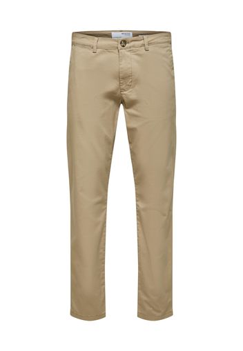 SELECTED HOMME Pantaloni chino 'NEW MILES'  greige