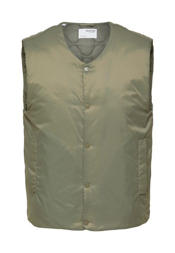 SELECTED HOMME Gilet da completo 'TAKA'  verde chiaro