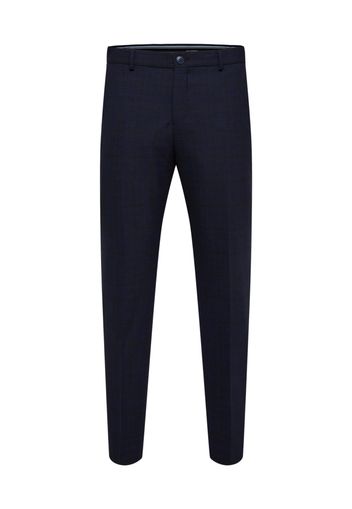 SELECTED HOMME Pantaloni con piega frontale  navy / blu scuro / antracite