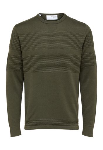 SELECTED HOMME Pullover 'Maine'  verde scuro