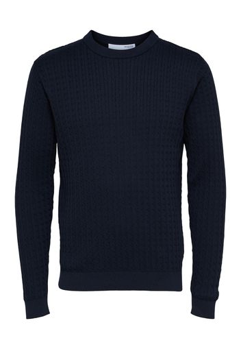 SELECTED HOMME Pullover 'MADDEN'  blu notte