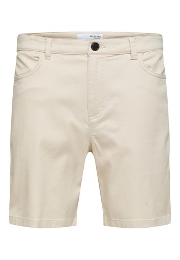 SELECTED HOMME Pantaloni chino 'CARLTON'  crema