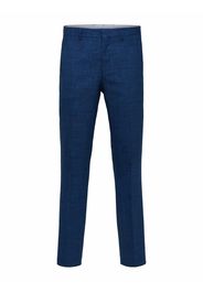 SELECTED HOMME Pantaloni con piega frontale  blu sfumato