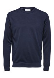 SELECTED HOMME Pullover 'Town'  blu notte