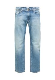 Men's Scott Cropped Super-Stretch Dark Blue Jeans blue | Jacob Cohën™ US