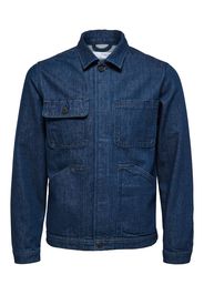 SELECTED HOMME Giacca di mezza stagione 'Will'  blu scuro