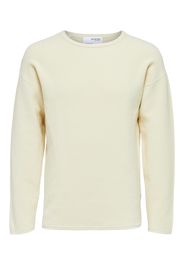 SELECTED HOMME Pullover 'Fergo'  bianco lana