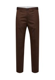 SELECTED HOMME Pantaloni chino  marrone scuro