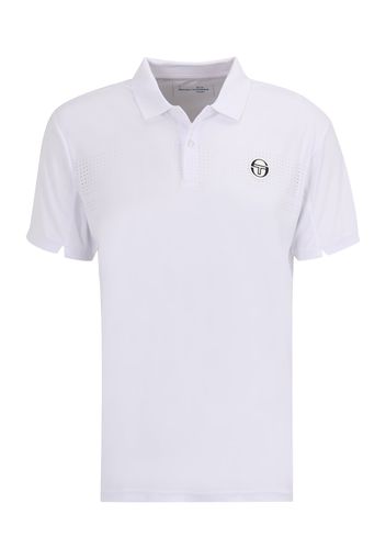 Sergio Tacchini Maglia funzionale  bianco / nero