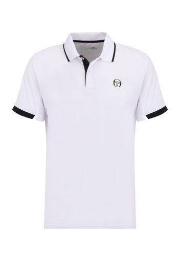 Sergio Tacchini Maglia funzionale  bianco / nero