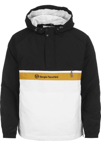 Sergio Tacchini Giacca di mezza stagione  nero / bianco / grigio chiaro / curry