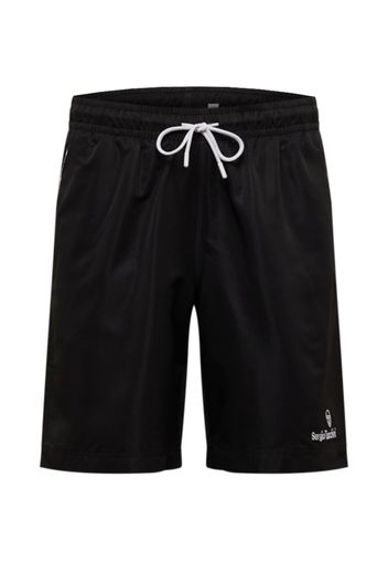 Sergio Tacchini Pantaloni 'Rob'  nero / bianco