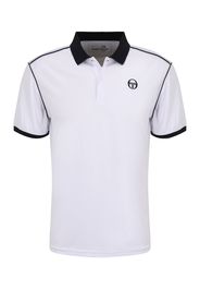 Sergio Tacchini Maglia funzionale  bianco / nero