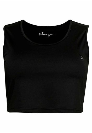 SHEEGO Sporttop  nero / bianco