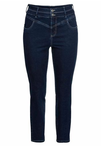 SHEEGO Jeans  blu scuro / marrone