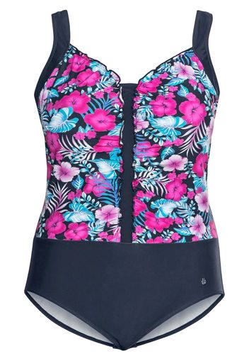 SHEEGO Costume intero  navy / blu chiaro / bianco / rosa