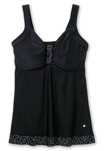 SHEEGO Top per tankini  nero / bianco