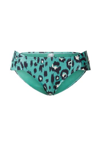 Shiwi Pantaloncini per bikini 'Luxe Leopard'  bianco / menta / nero