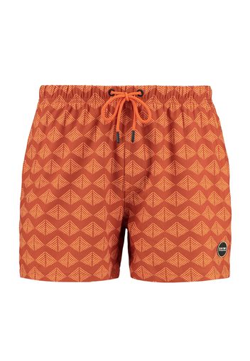 Shiwi Pantaloncini da bagno 'Pyramid'  arancione / arancione scuro