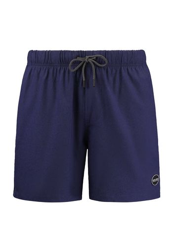 Shiwi Pantaloncini da bagno 'Mike'  blu scuro / nero / bianco