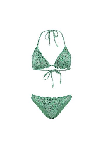 Shiwi Bikini 'Liz'  verde / nero / offwhite