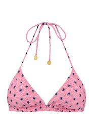 Shiwi Top per bikini  rosa / rosa / blu scuro