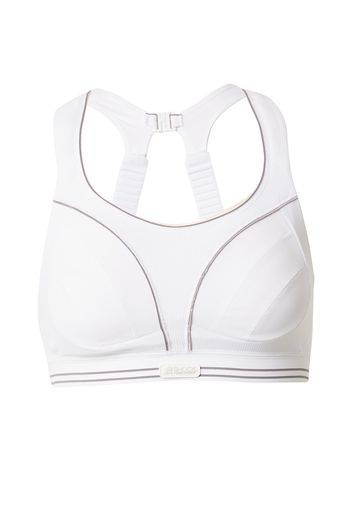 SHOCK ABSORBER Reggiseno sportivo 'Run'  grigio fumo / bianco