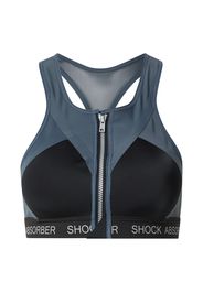 SHOCK ABSORBER Reggiseno sportivo 'Infinity Power'  nero / blu colomba