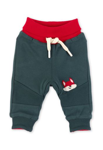 SIGIKID Pantaloni  grafite / rosso / bianco