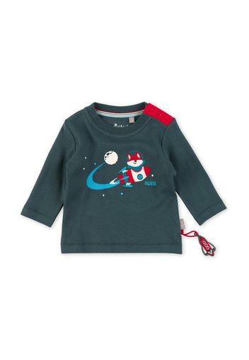 SIGIKID Maglietta 'SPACE KIDS'  blu / grigio / rosso / bianco