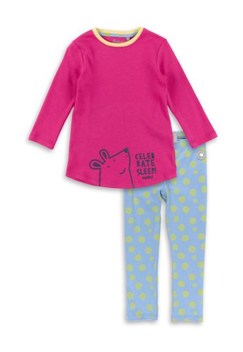 SIGIKID Pigiama  blu notte / blu chiaro / verde chiaro / fucsia