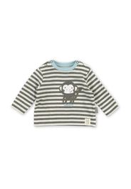 SIGIKID Maglietta  offwhite / blu cielo / antracite